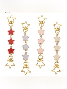 4pcs Star Bag Strap Extender Purse Extender Chains for Handbags
